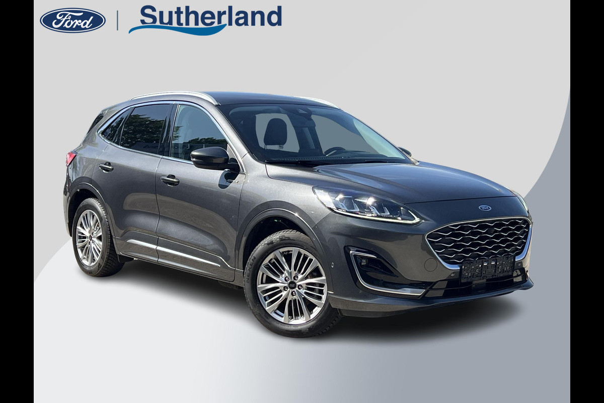 Ford Kuga 2.5 PHEV Vignale |  Weg/Uitklapbare Trekhaak (Elektrisch bedienbaar) | Adaptive cruise control | Winter Pack | Privacy glass | 1.500 kg trekgewicht