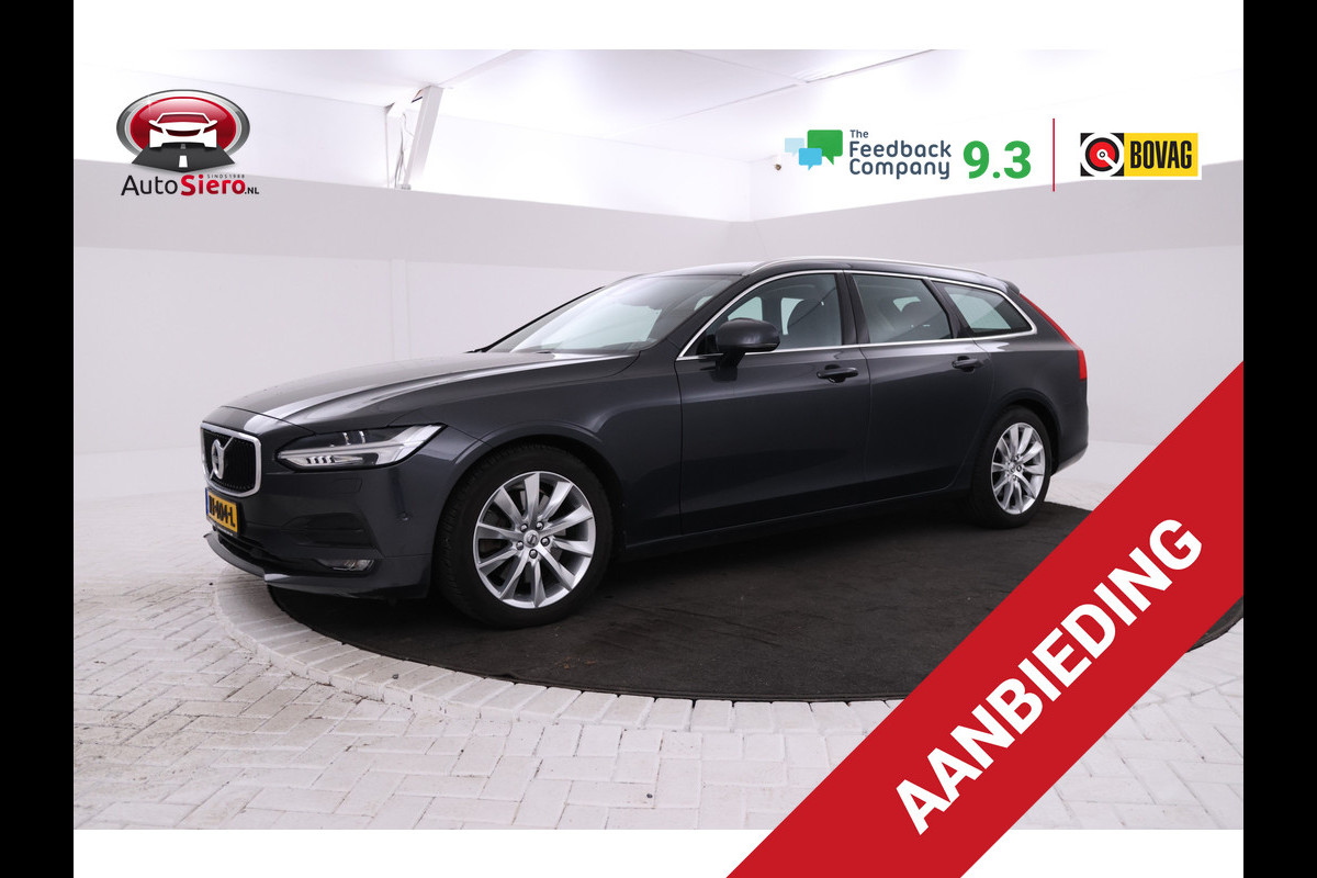 Volvo V90 2.0 T5 Momentum Leer, Trekhaak, Automaat, Digital dash.