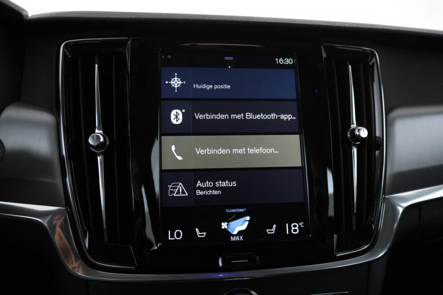 Volvo V90 2.0 T5 Momentum Leer, Trekhaak, Automaat, Digital dash.
