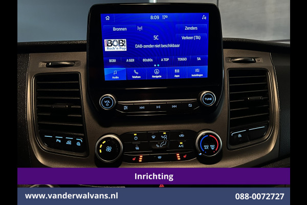 Ford Transit Custom 2.0 TDCI L2H1 Inrichting Euro6 Airco | Navigatie | Camera | LED | Cruisecontrol | Android Auto Parkeersensoren, Verwarmde voorruit, Stoelverwarming, Bijrijdersbank, 2800kg trekvermogen