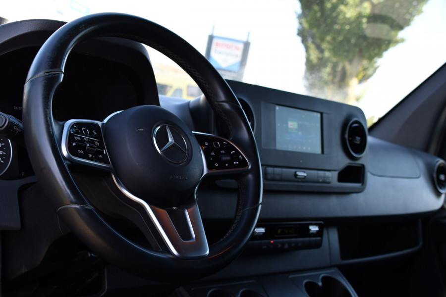 Mercedes-Benz Sprinter 316 2.2 CDI L2H2 DC Black Edition Camera, Cruise, Carplay, LED, Leder, NAVI, 164pk, Automaat, Sensoren,  Trekhaak, Uniek! Dubbel Cabine