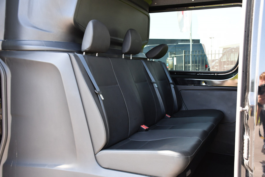 Mercedes-Benz Sprinter 316 2.2 CDI L2H2 DC Black Edition Camera, Cruise, Carplay, LED, Leder, NAVI, 164pk, Automaat, Sensoren,  Trekhaak, Uniek! Dubbel Cabine