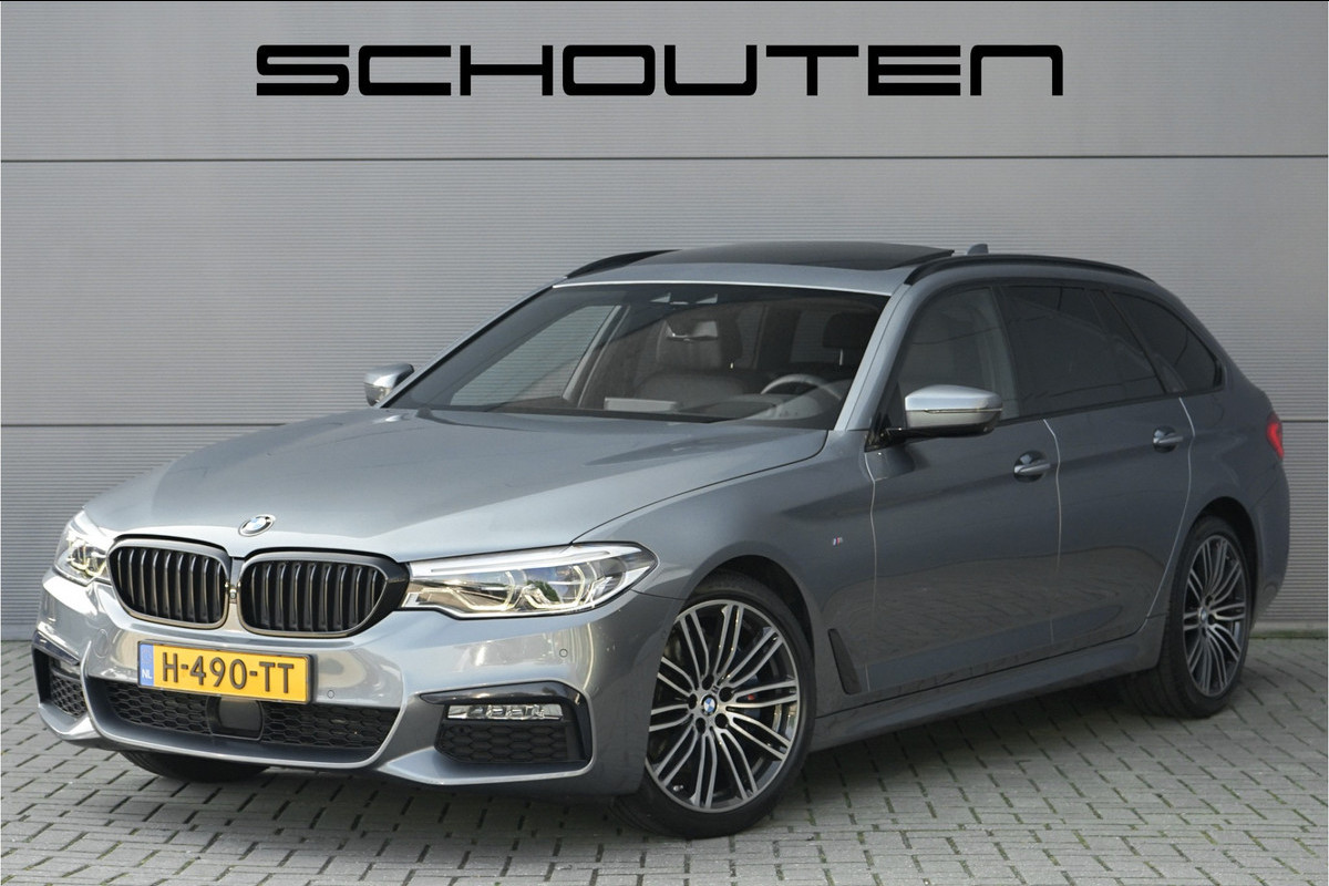BMW 5 Serie Touring 530i High Ex M-Sport Pano Driving Ass Plus H/K 360° HUD