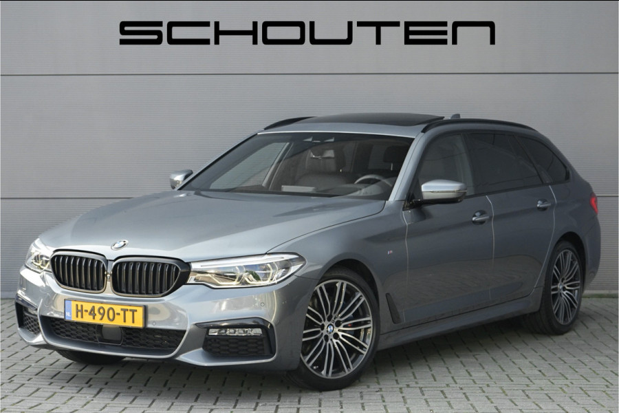 BMW 5 Serie Touring 530i High Ex M-Sport Pano Driving Ass Plus H/K 360° HUD