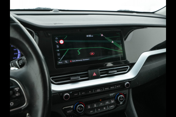 Kia Niro 1.6 GDi Hybrid DynamicLine (INCL-BTW) Aut. *ADAPTIVE-CRUISE | LEATHER-FABRIC | NAVI-FULLMAP | HEATED-COMFORTSEATS | CAMERA | DAB+ | KEYLESS | ECC | DIGI-COCKPIT | SHIFT-PADDLES | LANE-ASSIST | PDC | TOWBAR | 16''ALU*