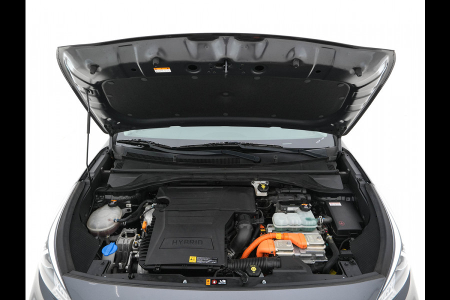 Kia Niro 1.6 GDi Hybrid DynamicLine (INCL-BTW) Aut. *ADAPTIVE-CRUISE | LEATHER-FABRIC | NAVI-FULLMAP | HEATED-COMFORTSEATS | CAMERA | DAB+ | KEYLESS | ECC | DIGI-COCKPIT | SHIFT-PADDLES | LANE-ASSIST | PDC | TOWBAR | 16''ALU*