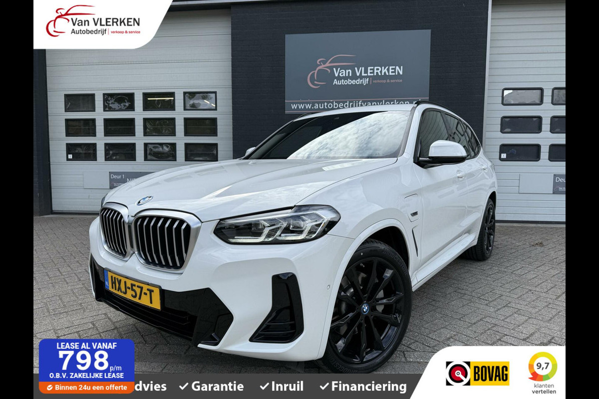 BMW X3 xDrive30e High Executive MSPORT BLACK EDITION PANORAMADAK LEER