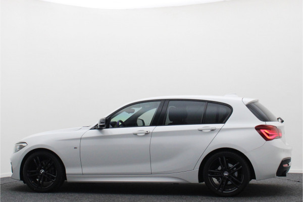 BMW 1-serie 118i Edition M Sport Shadow Executive Leer, Climate, Cruise, Navigatie, Bluetooth, LED, PDC, Trekhaak, 18''