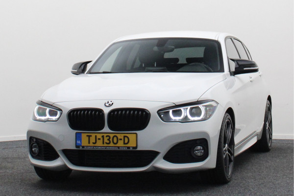 BMW 1-serie 118i Edition M Sport Shadow Executive Leer, Climate, Cruise, Navigatie, Bluetooth, LED, PDC, Trekhaak, 18''