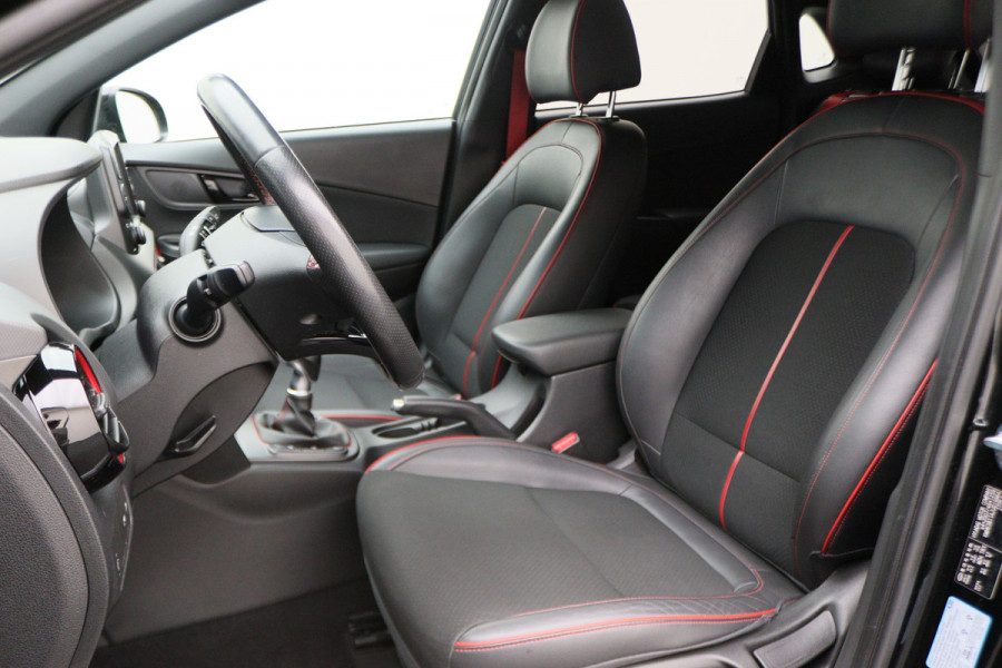 Hyundai Kona 1.0T Premium LED, Apple Carplay, Krell Audio, Stuur-/Stoelverw., Keyless, Camera, 18"