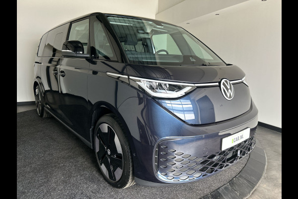 Volkswagen ID. Buzz Pro 86 kWh Lang 7persoons | Warmtepomp | Verwarmbaar stuurwiel | Apple carplay & Android auto! | Elektrische schuifdeuren