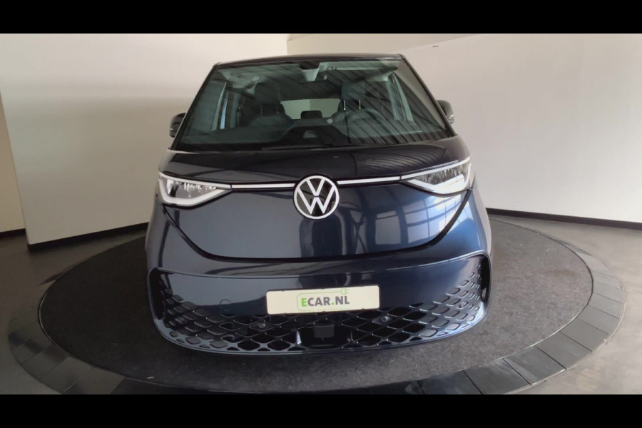 Volkswagen ID. Buzz Pro 86 kWh Lang 7persoons | Warmtepomp | Verwarmbaar stuurwiel | Apple carplay & Android auto! | Elektrische schuifdeuren