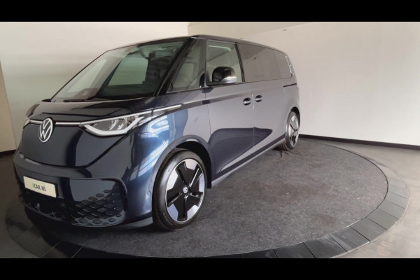 Volkswagen ID. Buzz Pro 86 kWh Lang 7persoons | Warmtepomp | Verwarmbaar stuurwiel | Apple carplay & Android auto! | Elektrische schuifdeuren