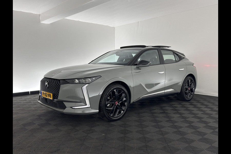 DS DS 4 1.6 PureTech Performance Line (INCL-BTW) Aut. *PANO | LEATHER-MICROFIBRE | FULL-LED | HEATED-SPORTSEATS | DIGI-COCKPIT | KEYLESS | CAMERA | LANE-ASSIST | CARPLAY | ECC | SHIFT-PADDLES | PDC | TOWBAR | 19''ALU*
