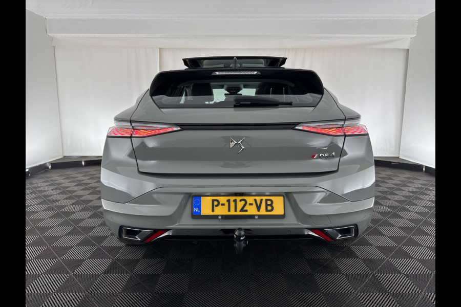 DS DS 4 1.6 PureTech Performance Line (INCL-BTW) Aut. *PANO | LEATHER-MICROFIBRE | FULL-LED | HEATED-SPORTSEATS | DIGI-COCKPIT | KEYLESS | CAMERA | LANE-ASSIST | CARPLAY | ECC | SHIFT-PADDLES | PDC | TOWBAR | 19''ALU*