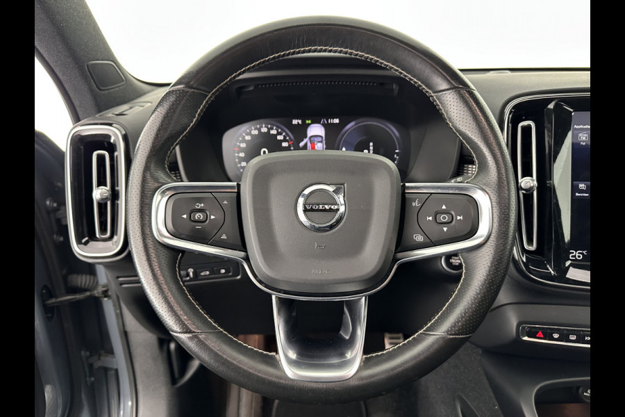 Volvo XC40 1.5 T5 Recharge R-Design (INCL-BTW) Aut. *PANO | DIGI-COCKPIT | FULL-LED | BLIND-SPOT | LANE-ASSIST | PREMIUM-AUDIO | KEYLESS | CARPLAY | NAVI-FULLMAP | LEATHER-ALCANTARA | ECC | PDC | HEATED-SPORTSEATS | TOWBAR | 19
