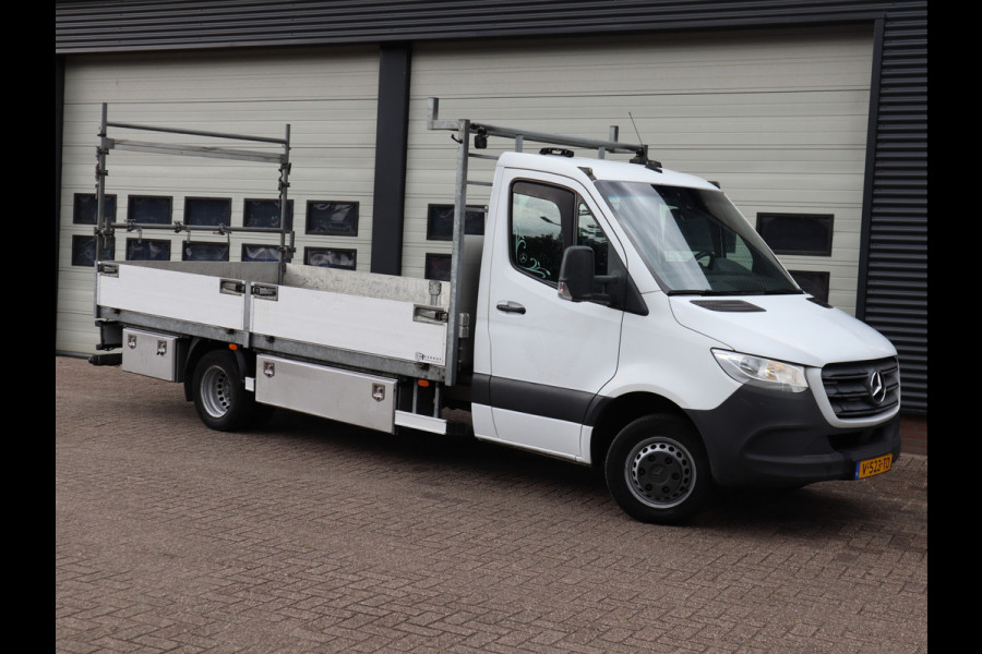 Mercedes-Benz Sprinter 516 CDI Euro 6 Automaat - Pritsche - Open Laadbak - Trekhaak 3,5 t KG - MBUX