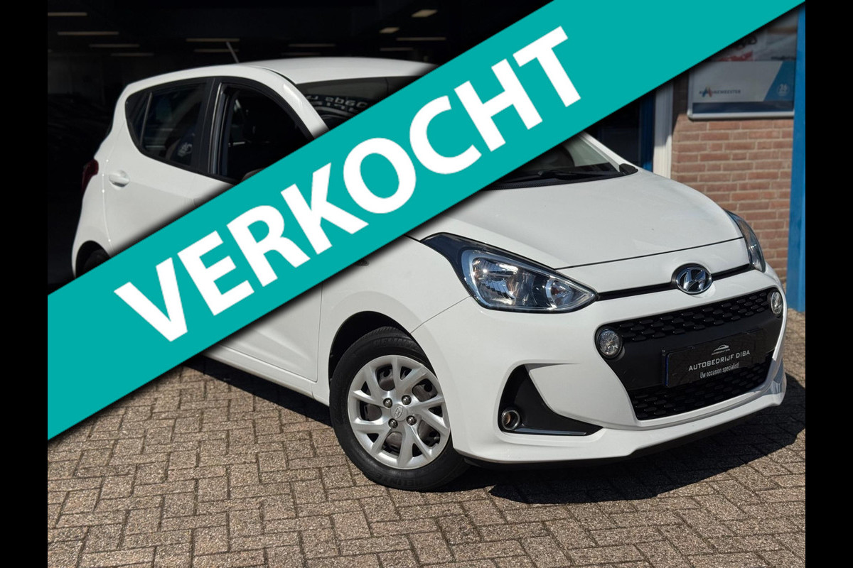 Hyundai i10 1.0i Comfort 2019 WIT AIRCO NAP APK BTW 1e Eig!