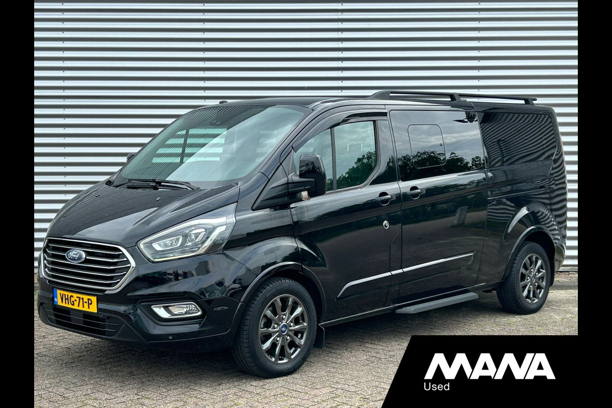 Ford Transit Custom Tourneo 320 2.0TDCI L2H1 185PK DC automaat Leer Trekhaak 2x Schuifdeur