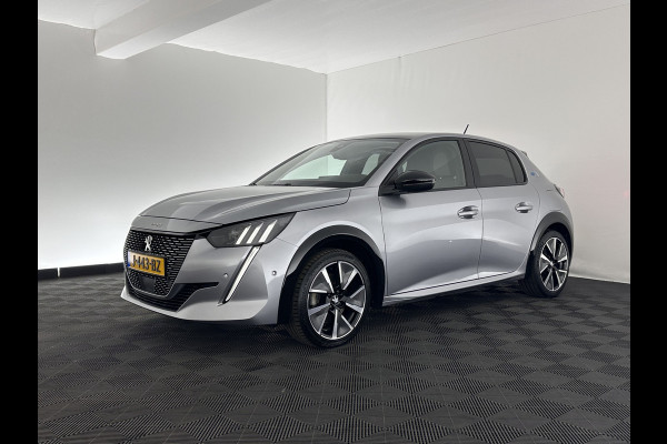 Peugeot e-208 EV GT-Line 350 50 kWh (INCL-BTW) *PANO | FULL-LED | DIGI-COCKPIT | BLINDSPOT | CAMERA | LEATHER-ALCANTARA | AMBIENT-LIGHT | NAVI-FULLMAP | LANE-ASSIST | KEYLESS | DAB | CCS-FASTLOADER | HEATED-SPORTSEATS | 17"ALU