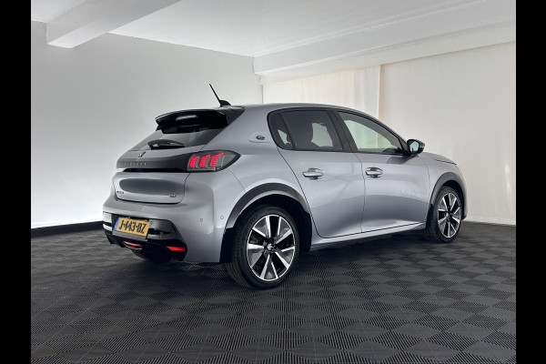 Peugeot e-208 EV GT-Line 350 50 kWh (INCL-BTW) *PANO | FULL-LED | DIGI-COCKPIT | BLINDSPOT | CAMERA | LEATHER-ALCANTARA | AMBIENT-LIGHT | NAVI-FULLMAP | LANE-ASSIST | KEYLESS | DAB | CCS-FASTLOADER | HEATED-SPORTSEATS | 17"ALU