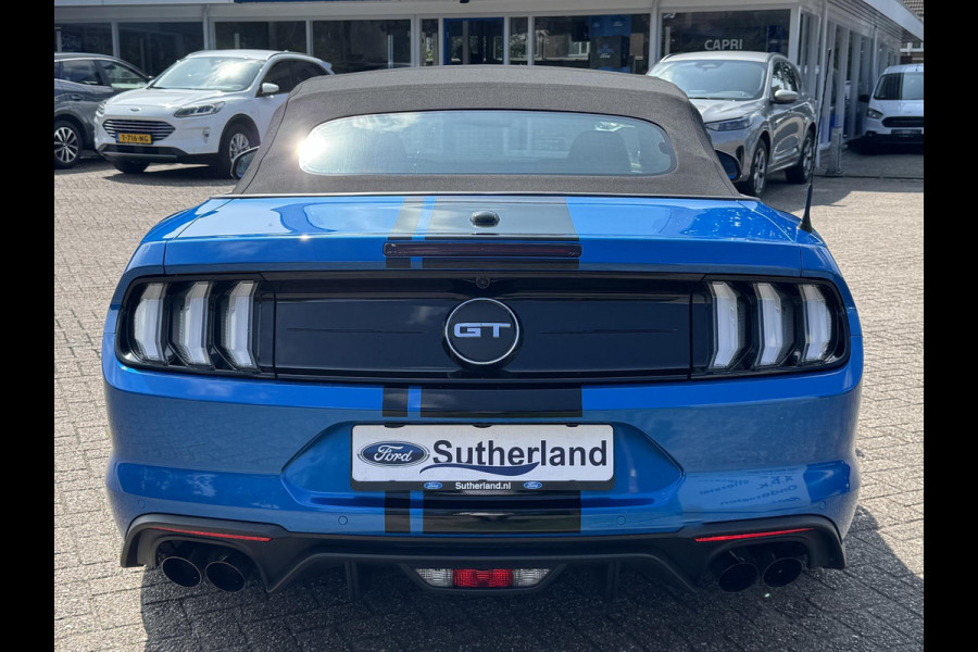 Ford Mustang Convertible 5.0 V8 GT | 450pk | 7.500KM! | Volledig Dealer onderhouden EU versie (zie papieren) | Adaptive cruise control | Bang&Olufsen | Achteruitrijcamera