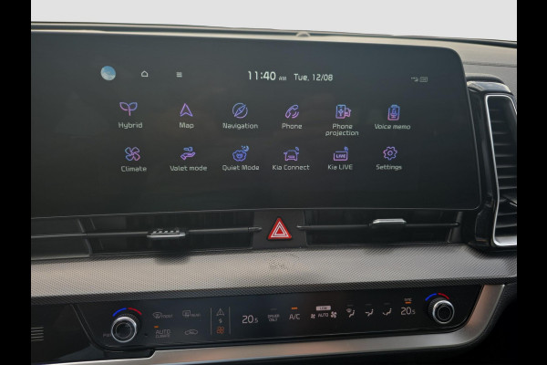 Kia Sportage 1.6 T-GDi Hybrid Dark Edition | Leder | Stoel- en Stuurverwarming | Navigatie | Camera |