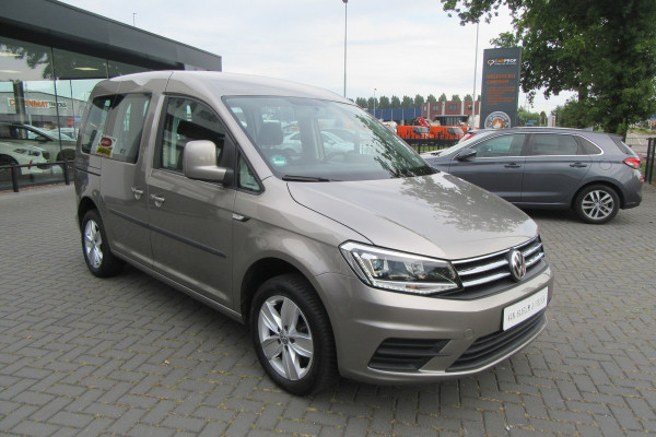 Volkswagen Caddy 1.4 TSI DSG 5 Persoons, Navi, Cruise Control, Stoelverw.
