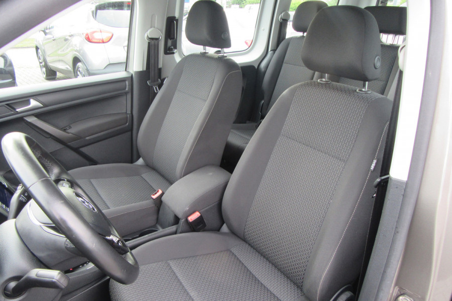 Volkswagen Caddy 1.4 TSI DSG 5 Persoons, Navi, Cruise Control, Stoelverw.