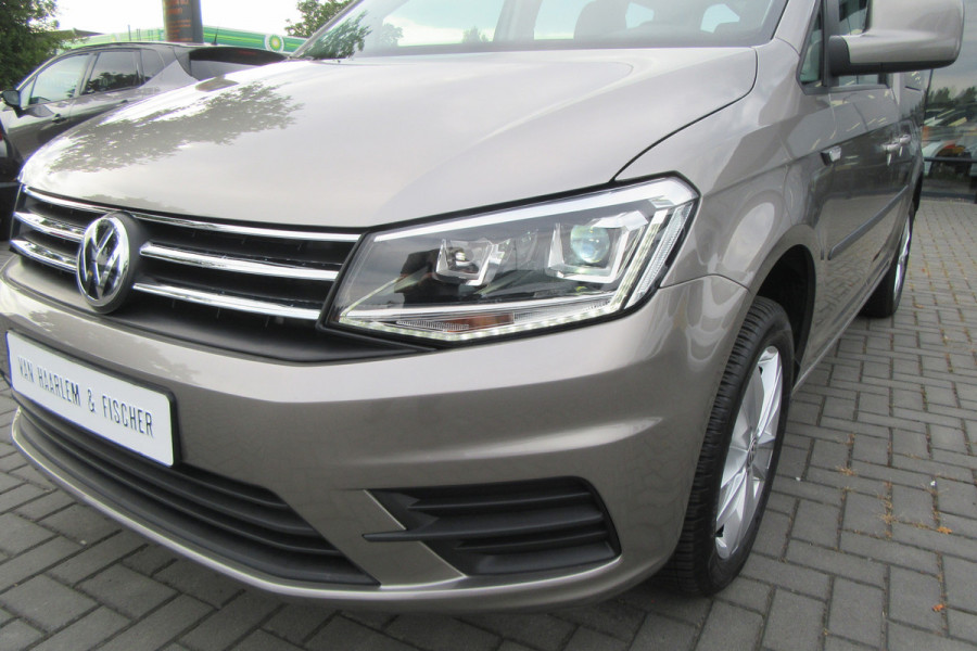 Volkswagen Caddy 1.4 TSI DSG 5 Persoons, Navi, Cruise Control, Stoelverw.