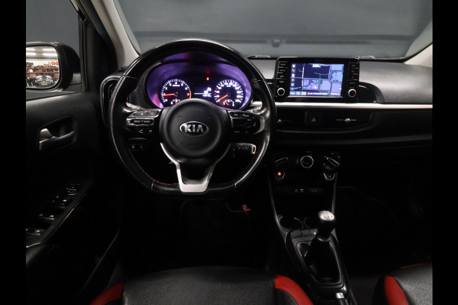 Kia Picanto 1.0 MPi GT-Line Edition [CAMERA, CRUISE CONTROL, BLUETOOTH TELEFOON, AIRCONDITIONING, NAVIGATIE, NIEUWSTAAT]