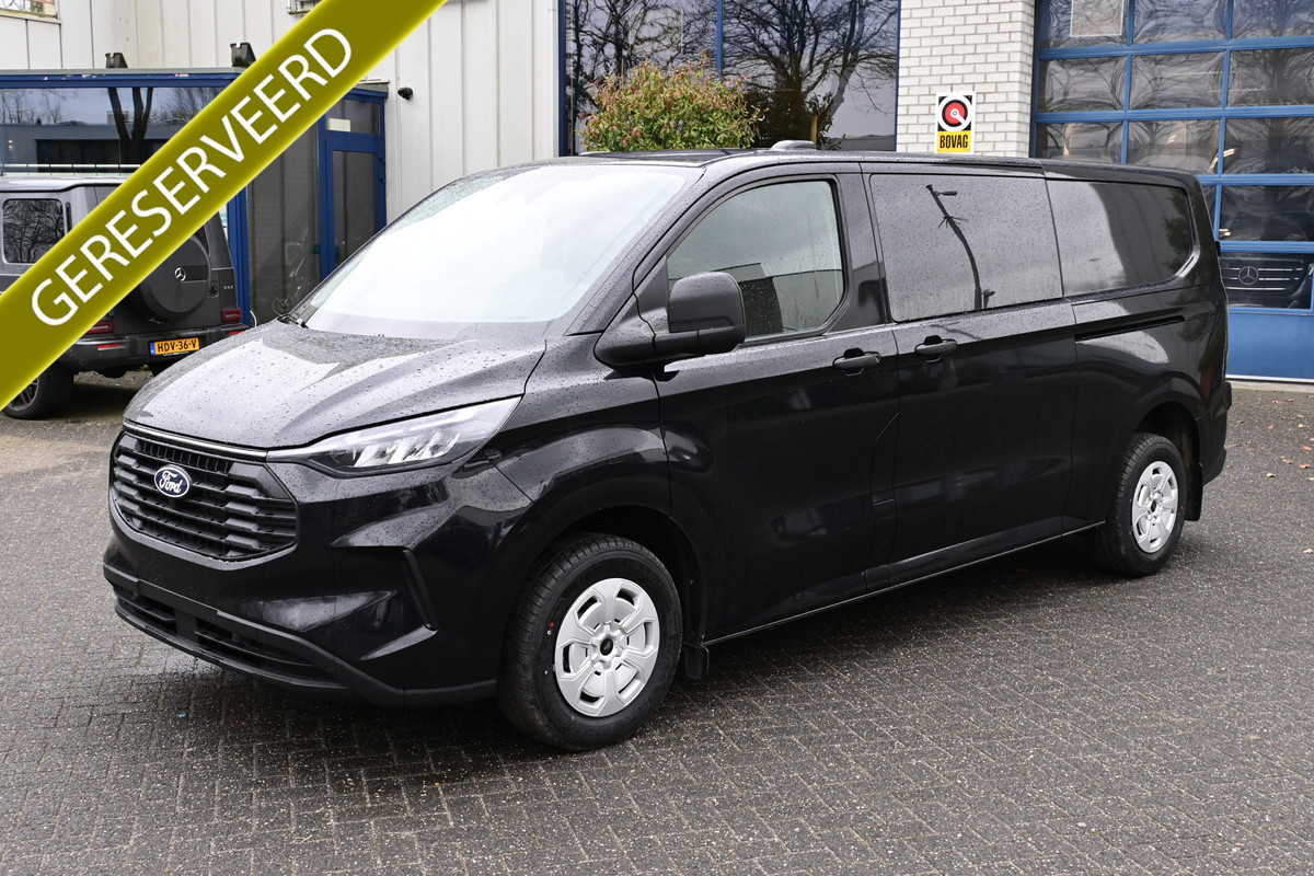 Ford Transit Custom Trend 320L DC L2 2.0 TDCI 150 pk LED, ACC, Navigatie, Camera, 2 Schuifdeuren