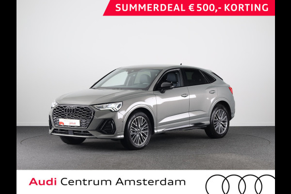 Audi Q3 Sportback 35 TFSI S Edition Competition 150 pk S-tronic | Private lease € 911,- | Navigatie | Parkeersensoren (Park assist) | Achteruitrijcamera | Lichtmetalen velgen 19" | S-Line |
