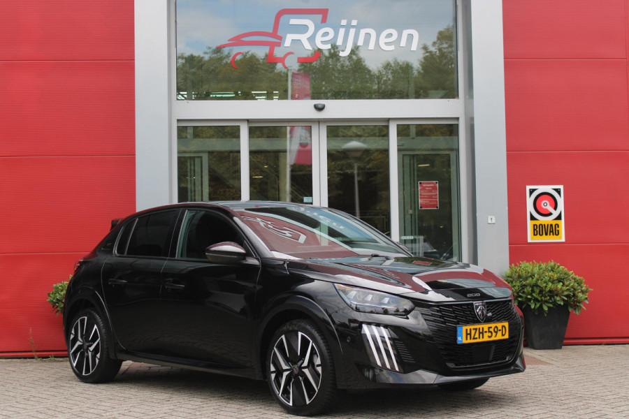 Peugeot 208 Hybrid 145PK e-DCS6 GT | NAVIGATIE | DRAADLOZE APPLE CARPLAY/ANDROID AUTO | CAMERA VOOR + ACHTER | FULL LED KOPLAMPEN | LICHTMETALEN VELGEN 17" | DODEHOEK DETECTIE | DRAADLOZE TELEFOONLADER | KEYLESS ENTRY/START | DAB+ RADIO | ADAPTIVE CRUISE CONTROL |