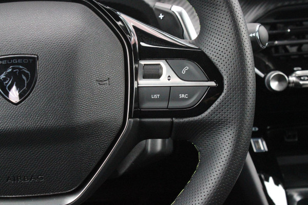Peugeot 208 Hybrid 145PK e-DCS6 GT | NAVIGATIE | DRAADLOZE APPLE CARPLAY/ANDROID AUTO | CAMERA VOOR + ACHTER | FULL LED KOPLAMPEN | LICHTMETALEN VELGEN 17" | DODEHOEK DETECTIE | DRAADLOZE TELEFOONLADER | KEYLESS ENTRY/START | DAB+ RADIO | ADAPTIVE CRUISE CONTROL |