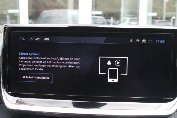 Peugeot 208 Hybrid 145PK e-DCS6 GT | NAVIGATIE | DRAADLOZE APPLE CARPLAY/ANDROID AUTO | CAMERA VOOR + ACHTER | FULL LED KOPLAMPEN | LICHTMETALEN VELGEN 17" | DODEHOEK DETECTIE | DRAADLOZE TELEFOONLADER | KEYLESS ENTRY/START | DAB+ RADIO | ADAPTIVE CRUISE CONTROL |