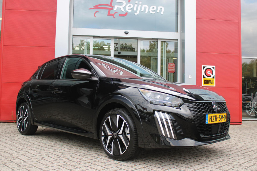 Peugeot 208 Hybrid 145PK e-DCS6 GT | NAVIGATIE | DRAADLOZE APPLE CARPLAY/ANDROID AUTO | CAMERA VOOR + ACHTER | FULL LED KOPLAMPEN | LICHTMETALEN VELGEN 17" | DODEHOEK DETECTIE | DRAADLOZE TELEFOONLADER | KEYLESS ENTRY/START | DAB+ RADIO | ADAPTIVE CRUISE CONTROL |