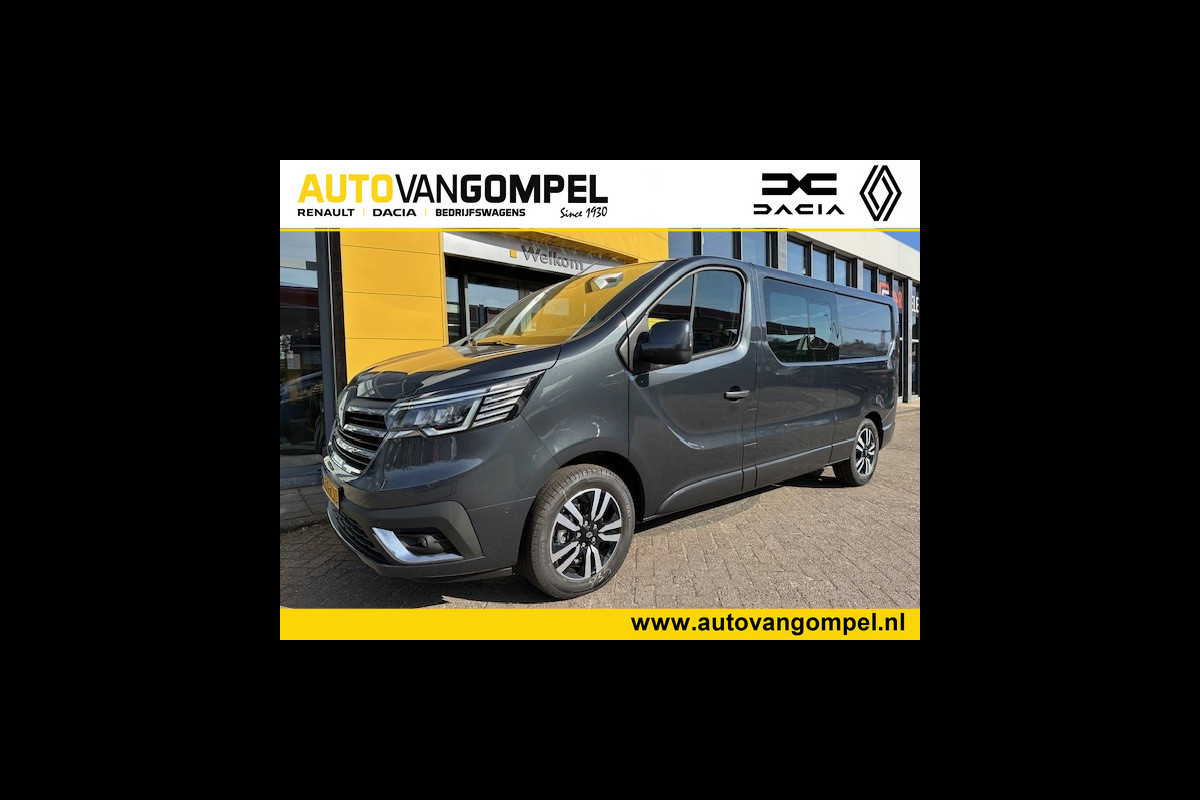 Renault Trafic 170PK L2H1 Extra DC DUBBEL CABINE / GEEN BPM!!/ NAVI / CAMERA