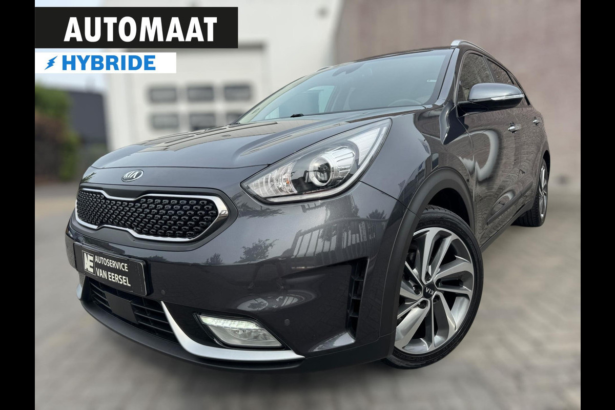 Kia Niro 1.6 GDi Hybrid ExecutiveLine AFNEEMBARE TREKHAAK / STOELVERKOELING & VERW / CAMERA / LEDER / NAVI / LMV / CRUISE / PDC