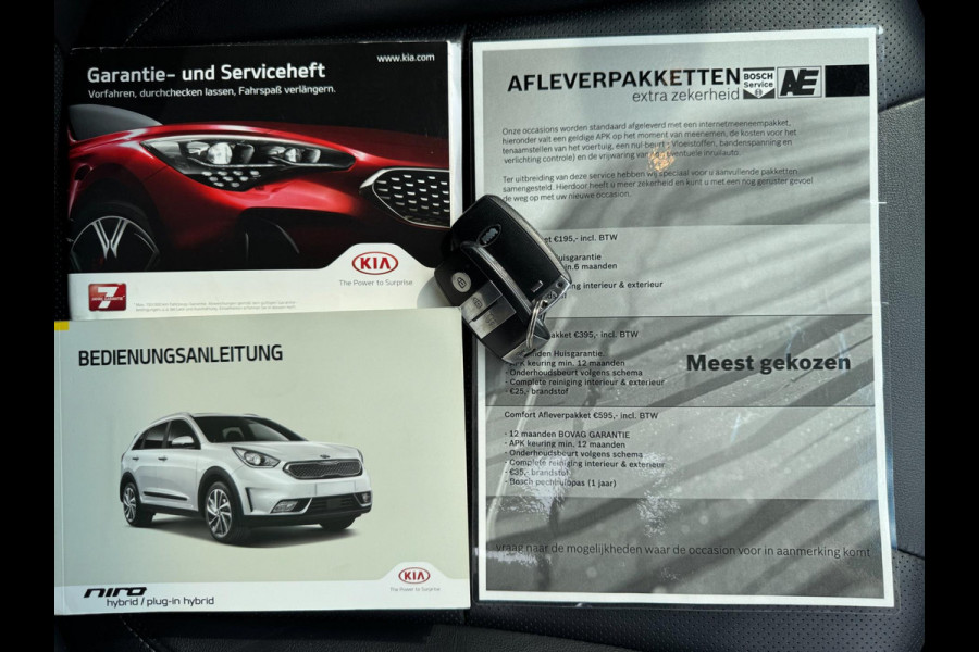 Kia Niro 1.6 GDi Hybrid ExecutiveLine AFNEEMBARE TREKHAAK / STOELVERKOELING & VERW / CAMERA / LEDER / NAVI / LMV / CRUISE / PDC