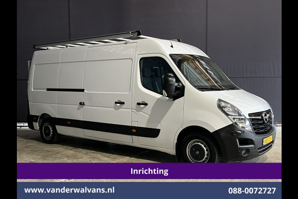 Opel Movano 2.3 Turbo 150pk L3H2 inrichting Euro6 Airco | 2500kg Trekhaak | Camera | Navigatie | Imperiaal trap, cruisecontrol, parkeersensoren, bijrijdersbank, LED