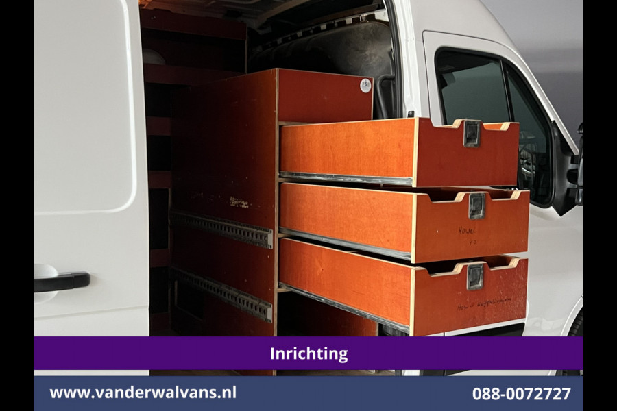 Opel Movano 2.3 Turbo 150pk L3H2 inrichting Euro6 Airco | 2500kg Trekhaak | Camera | Navigatie | Imperiaal trap, cruisecontrol, parkeersensoren, bijrijdersbank, LED