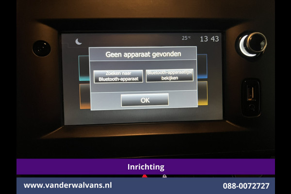 Opel Movano 2.3 Turbo 150pk L3H2 inrichting Euro6 Airco | 2500kg Trekhaak | Camera | Navigatie | Imperiaal trap, cruisecontrol, parkeersensoren, bijrijdersbank, LED