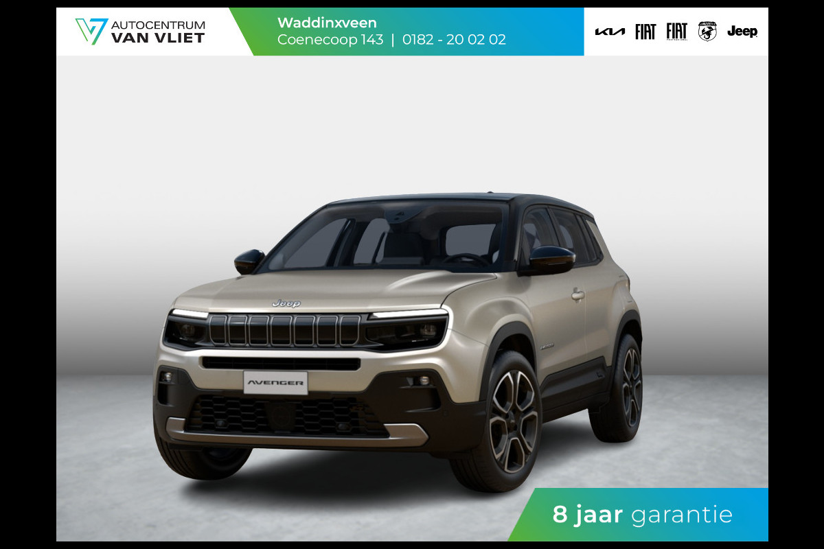 Jeep Avenger 1.2 e-Hybrid Summit | Uit voorraad leverbaar | Winter Pack | Schuif/Kanteldak | Infotaiment&Convenience Pack | Bicolore