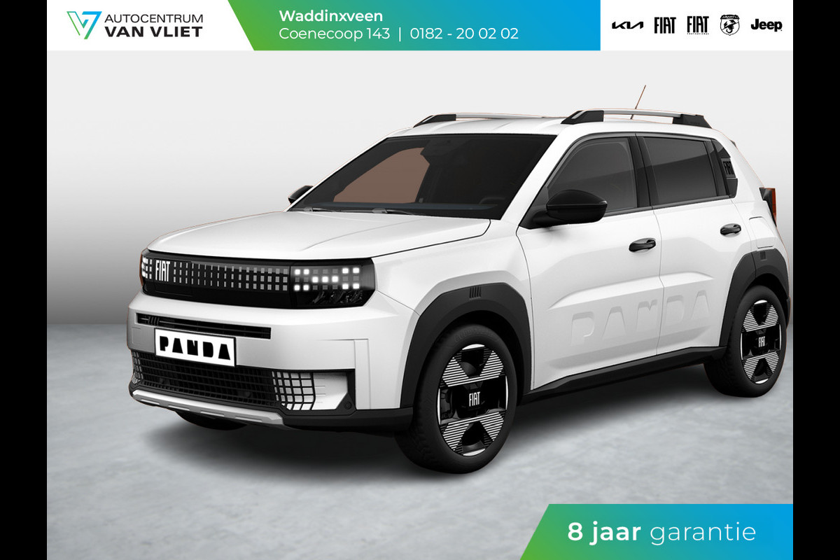 Fiat Grande Panda La Prima 11 kW 44 kWh | Uit voorraad leverbaar | Clima | Cruise | Camera | Apple Carplay | 17" | Navi | Winter Pack