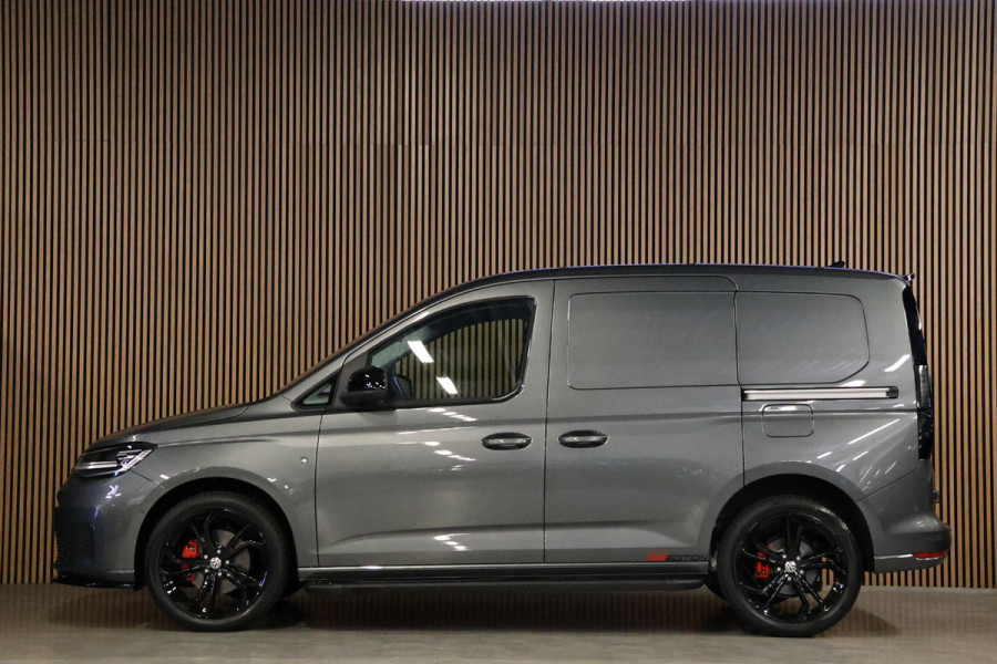 Volkswagen Caddy Cargo 2.0 TDI DSG R-Line | L+R Schuifdeur | ACC | Side Assist | Lane Assist | Virtual Cockpit | Camera | CarPlay | Stoelverwarming | LED Koplampen | Sidebars | Spoilerkit | DAB | Fabrieksgarantie | Facelift model | BPM Vrij
