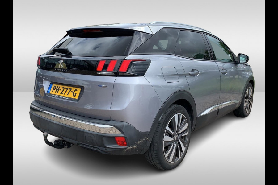 Peugeot 3008 1.2 PureTech Allure / Nieuwe distr.riem! / Trekhaak / Camera / Navigatie / 19'' / Keyless / Half leder / Dodehoek / DAB / Cruise Control
