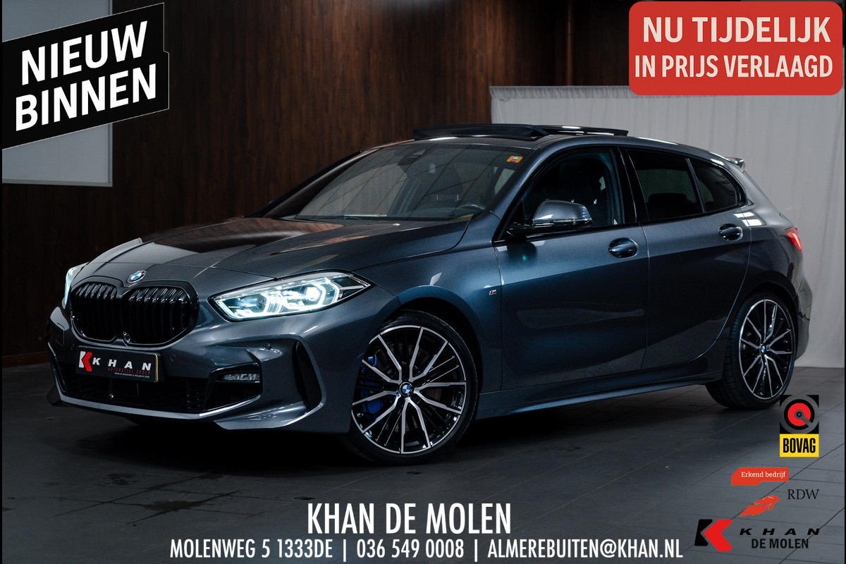 BMW 1-serie 118i High Executive M-Sport Pano|Sfeer|Dealer onderhouden