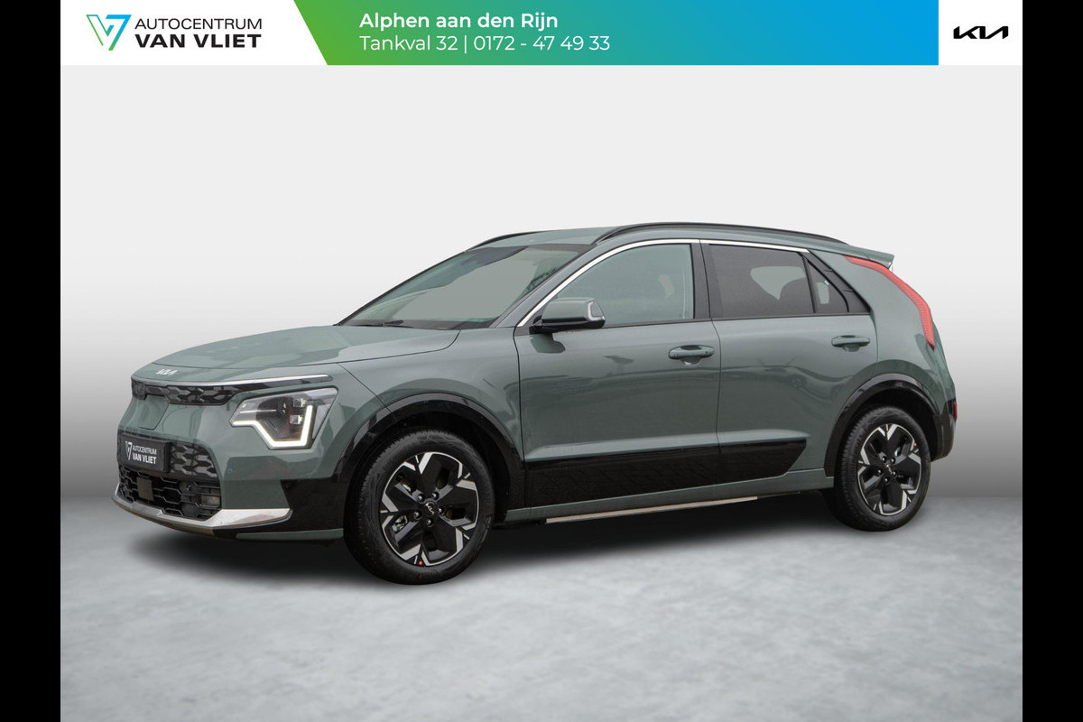 Kia Niro EV Light Advanced 64.8 kWh | OP VOORRAAD | SNEL LEVERBAAR | Navigatie | Carplay | Adapt. Cruise | Climate | Keyless | Camera Kia Niro EV Light Advanced 64.8 kWh | OP VOORRAAD | SNEL LEVERBAAR | Navigatie | Carplay | Adapt. Cruise | Climate | Keyless | Camera