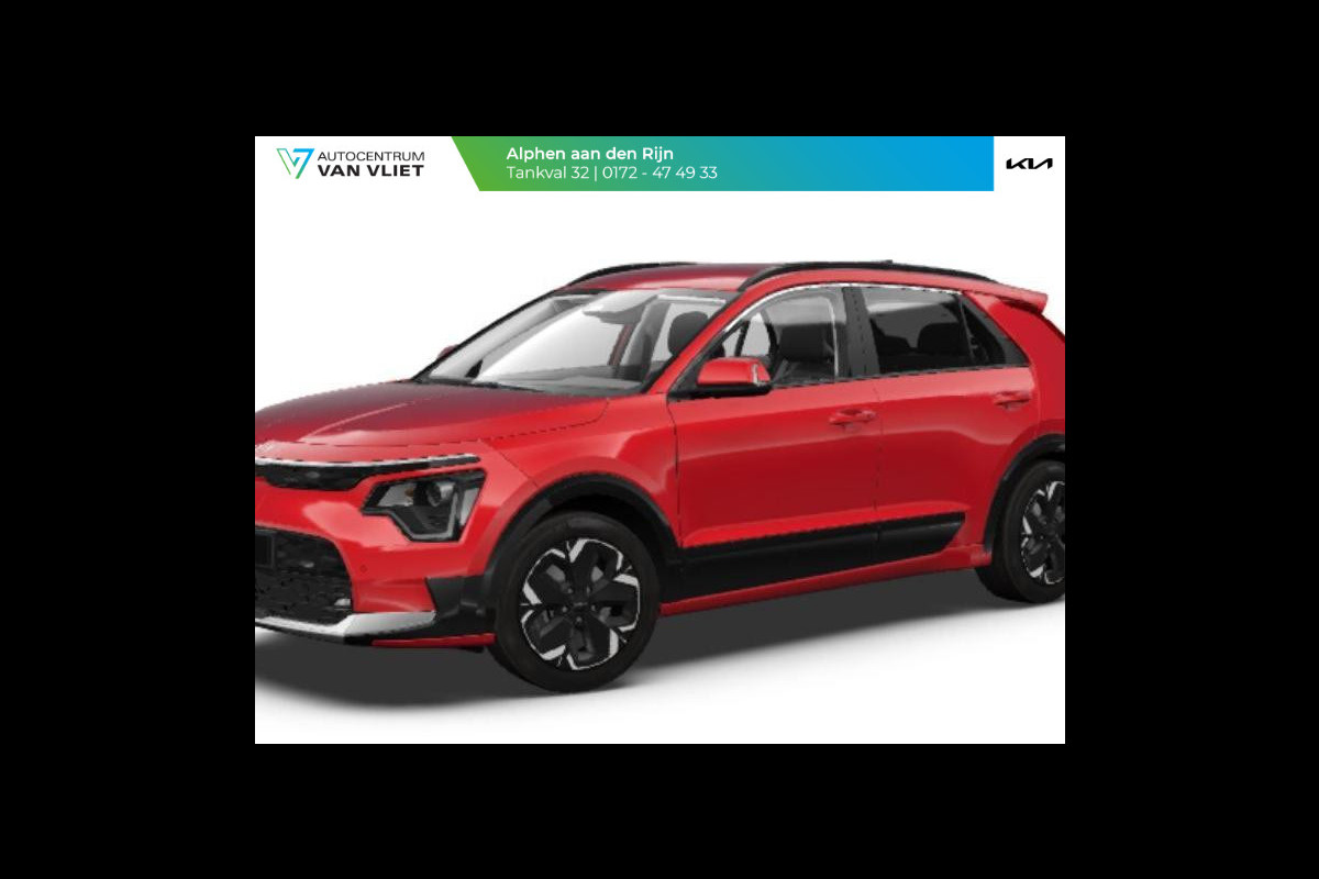 Kia Niro EV Light Advanced 64.8 kWh OP VOORRAAD | SNEL LEVERBAAR | Navigatie | Carplay | Adapt. Cruise | Climate | Keyless | Camera